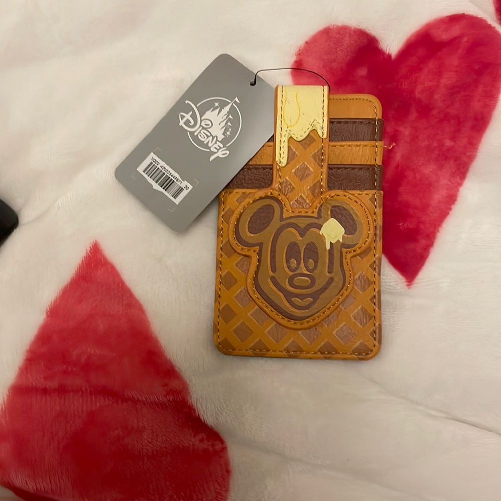 Limited edition Mickey Mouse Waffle Card Wallet